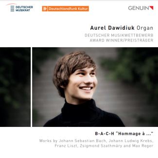 Aurel Dawidiuk Organ Cover B A-C H “Hommage à …”