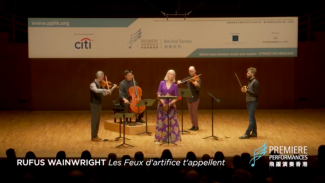 Wainwright’s Les feux d’artifices t’appelent 