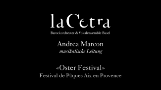 La Cetra Basel | St Johns Passion, Trailer