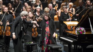 Kulturvereinigung_Dirigent_ThomasDausgaard__Pianistin_ElisabethLeonskaja_22.5.2019-1_c_SKV_Neumayr_Leo