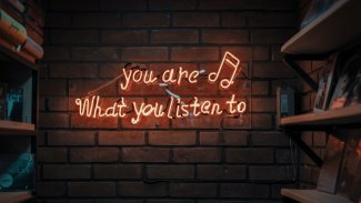 you are what you listen to poster