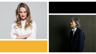 Mari Eriksmoen and Kent Nagano banner