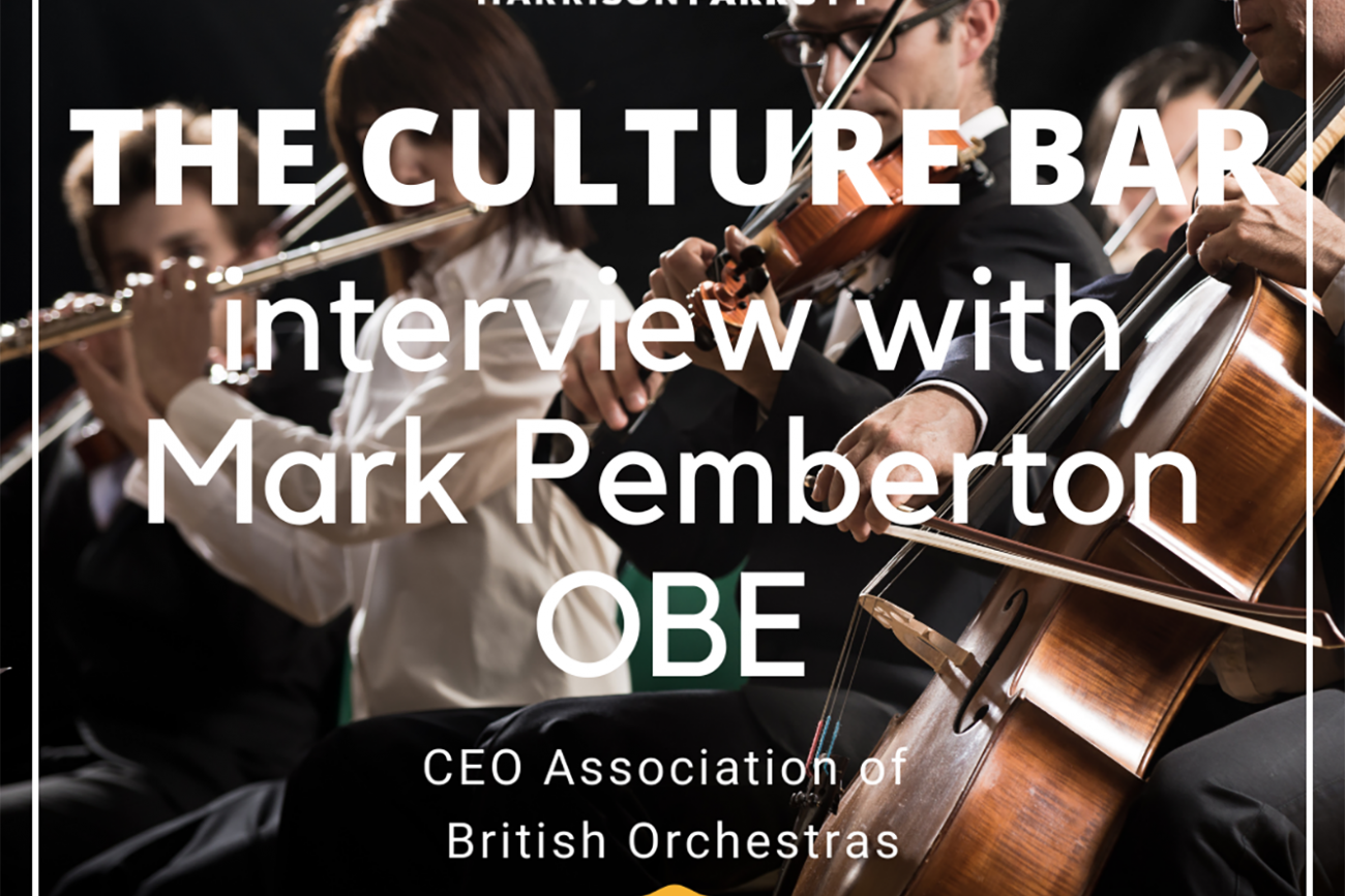 The Culture Bar - After Hours: Mark Pemberton OBE | HarrisonParrott