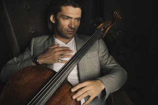 Gautier Capucon with his cello