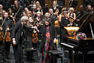 Kulturvereinigung_Dirigent_ThomasDausgaard__Pianistin_ElisabethLeonskaja_22.5.2019-1_c_SKV_Neumayr_Leo