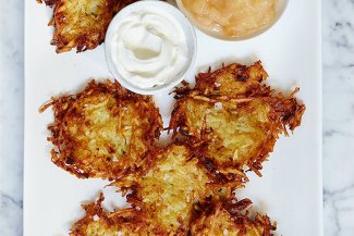 Potato latkes