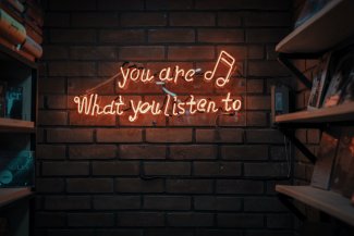 you are what you listen to poster