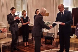 Jasper Parrott Finnish Knight award 2022