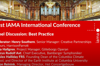 IAMA conference screenshot: Panel Discussion best practice