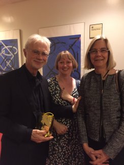 Jane Brown with John Adams and Janis Susskind
