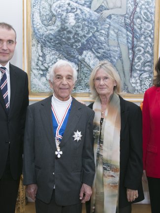 Vladimir Ashkenazy Falcon and wives