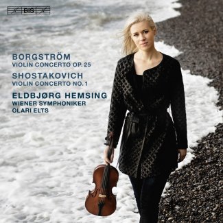 Borgström Violin Concerto Op. 25 on BIS