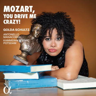 Mozart You Drive Me Crazy Golda Shultz Album Cover