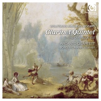 Clarinet Quintet Widmann Album Cover