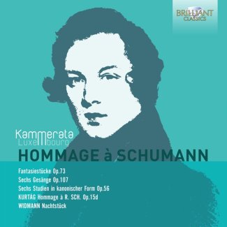 Hommage à Schumann Widmann Album Cover