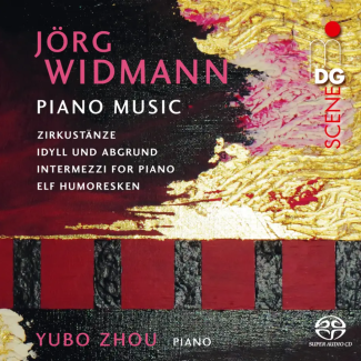 Piano Music Album Cover Widmann