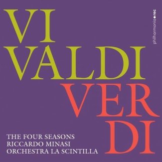 Vivaldi Verdi Riccardo Minasi Album Cover