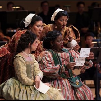 Aspen Music Festival Falstaff (Meg Page) Photo by Graham Northup