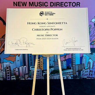 press conference HK Sinfonietta